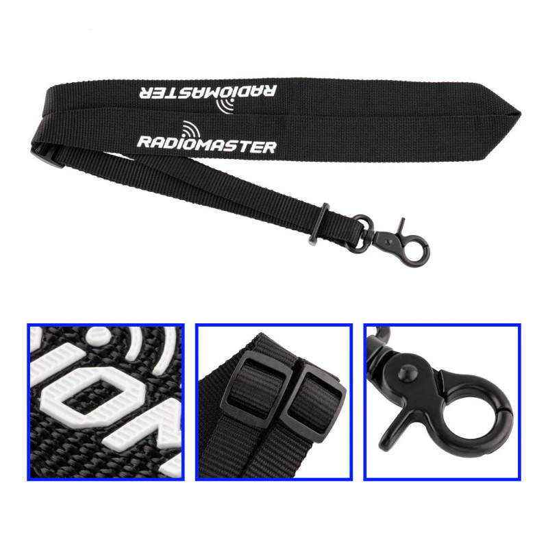 RadioMaster Neck Strap zaczep i klips z karabinkiem