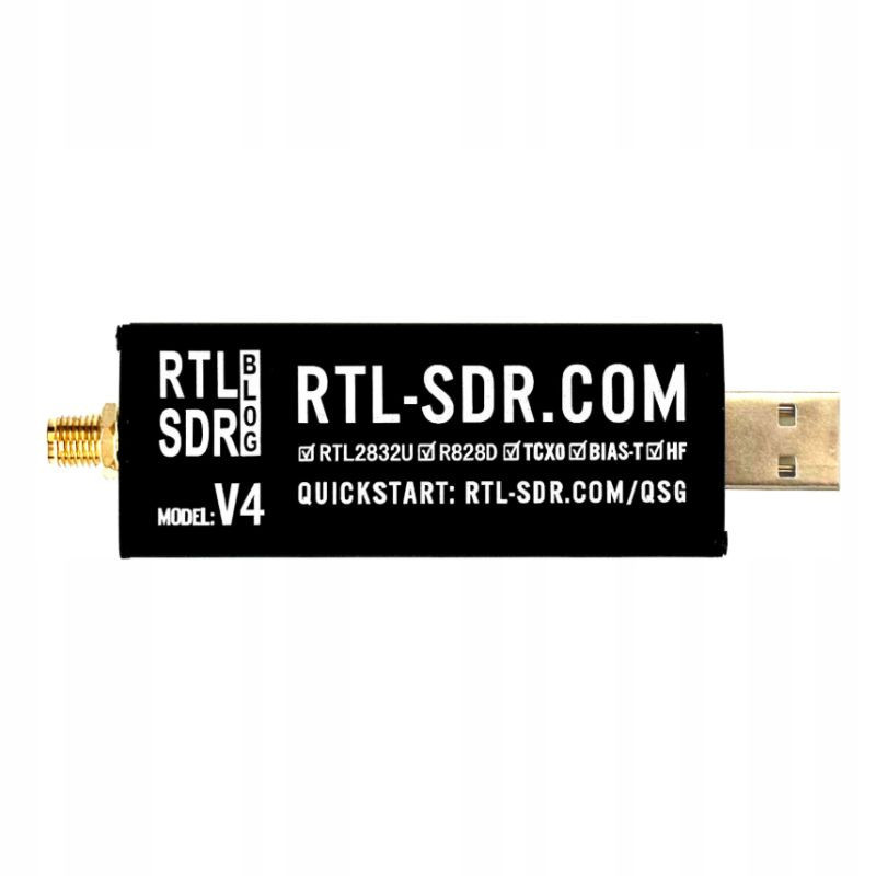 RTL-SDR V4 kompaktowy tuner radiowy USB 2.0