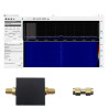 Porównanie tłumienia filtra RTL-SDR Blog z filtrem TV FM