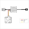 HDZero Freestyle V2 VTX zestaw - VTX, kabel zasilajacy, kabel SA, retainery, tasma 3M