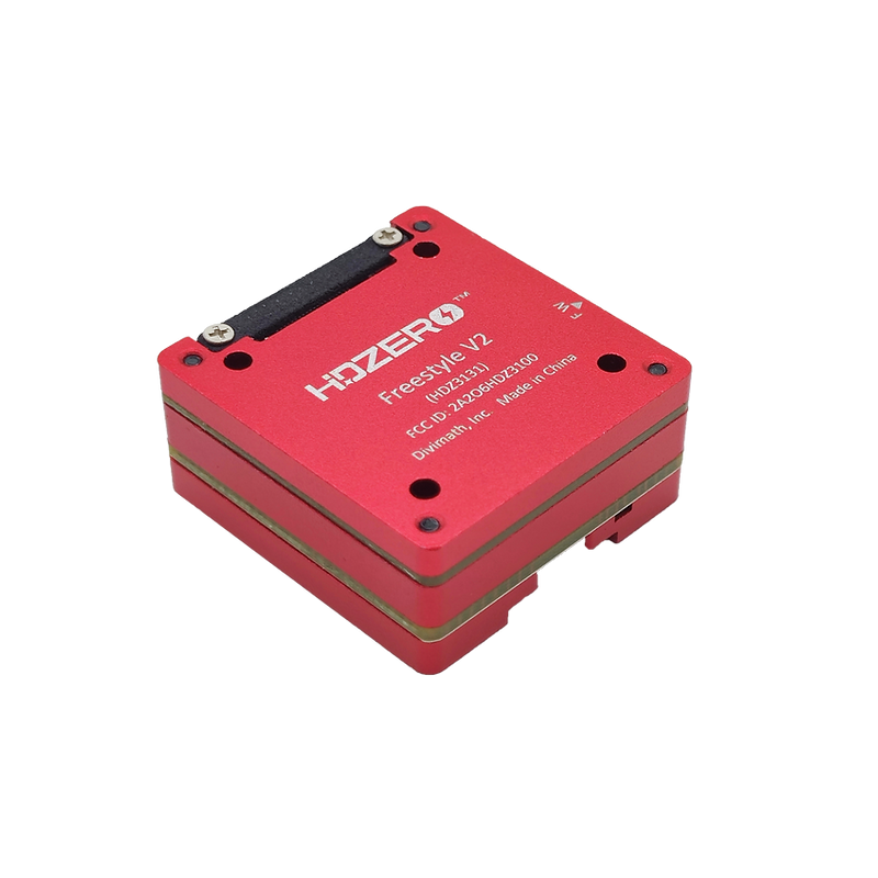 HDZero Freestyle V2 VTX porty MIPI i U.FL z retainerami