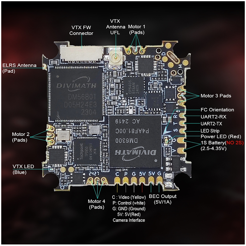 HDZero AIO5 instrukcja c.d.
