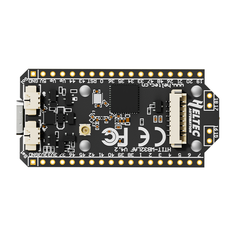 Heltec WiFi LoRa 32 V4 złącza USB-C, JST 1.25 mm dla LiPo, solar i modułu GNSS