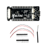 Heltec Mesh Node T114 zawartość zestawu z anteną LoRa, modułem GNSS i goldpinami