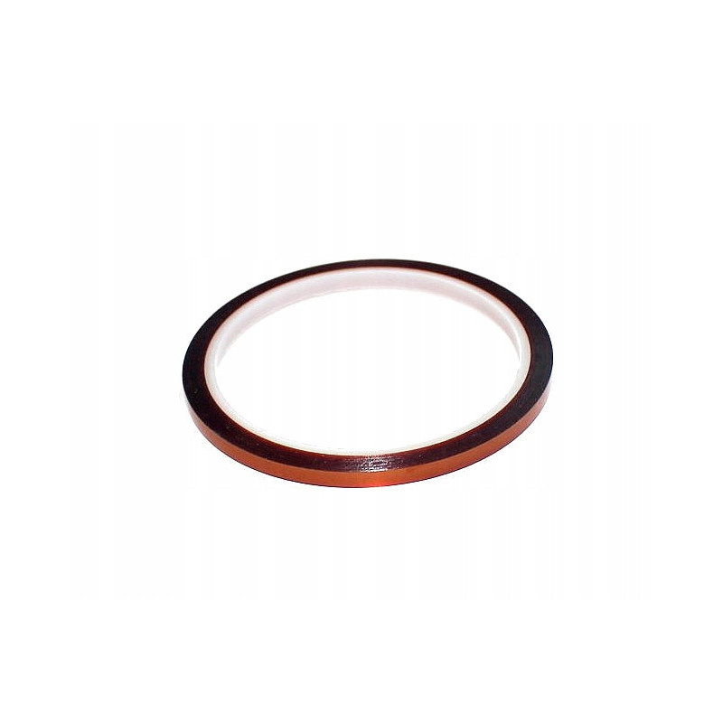 Taśma poliamidowa (Kapton) 6 mm × 30 m – odporna na wysoką temperaturę