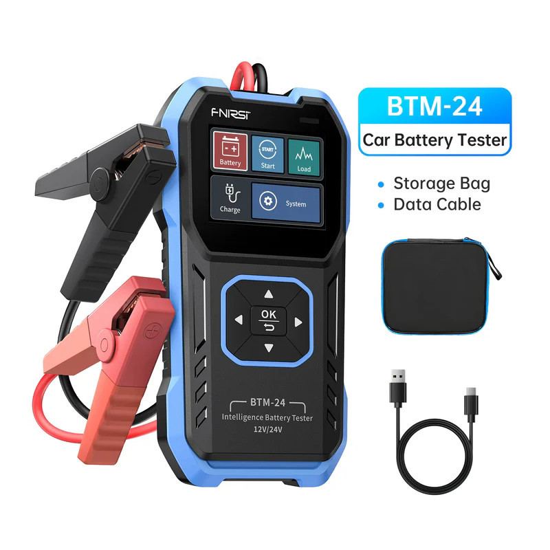 Tester Akumulatorów FNIRSI BTM-24 12V 24V | Avifly