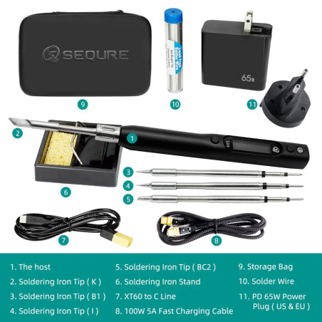 Lutownica SEQURE S99 Kit C245 150W | Avifly