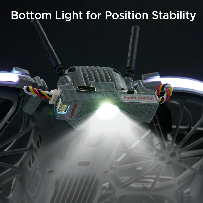 Oświetlenie LED VIFLY Neo2Halo do DJI Neo 2 - 80 LED, 7 kolorów, 7 trybów, USB-C