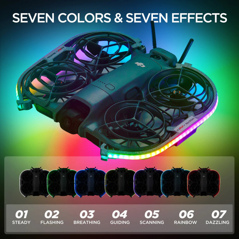 Oświetlenie LED VIFLY Neo2Halo DJI Neo 2 | Avifly