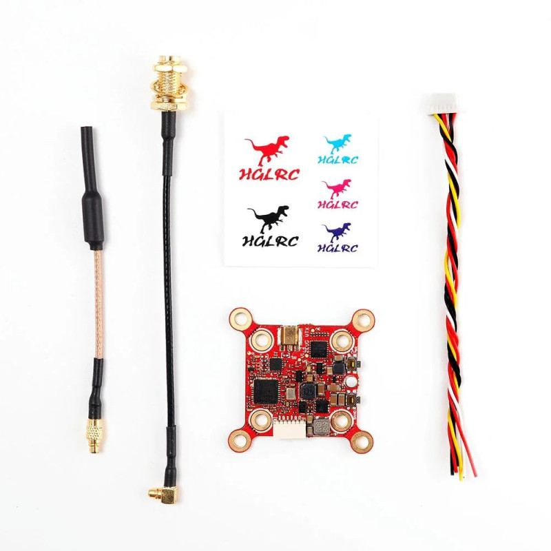 Nadajnik Wideo FPV HGLRC Zeus VTX 800mW - 5.8GHz, 40CH, montaż 20x20 / 30x30 mm, MMCX