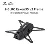 Rama FPV HGLRC Rekon35 V2 - 3.5 cala, karbon 3 mm, long range 2S