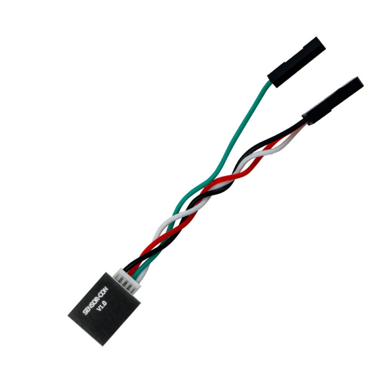 Adapter RadioMaster ERS Sensor UART do Dual PWM - JST-GH na 3-pin servo i 1-pin Dupont