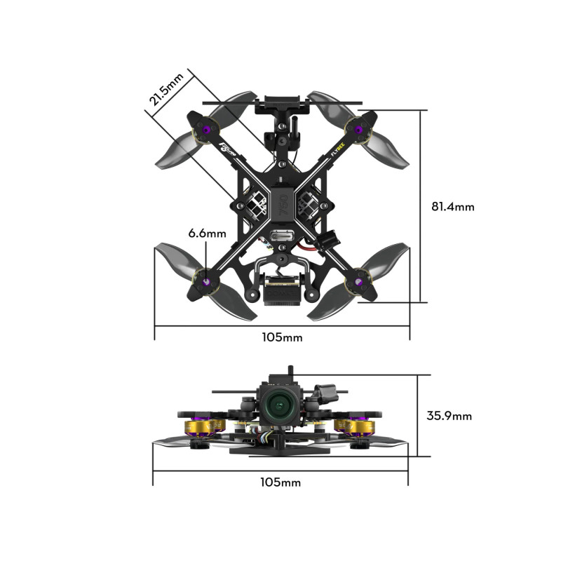 Dron FPV Flywoo Flybee 20 HD O4 2S | Avifly