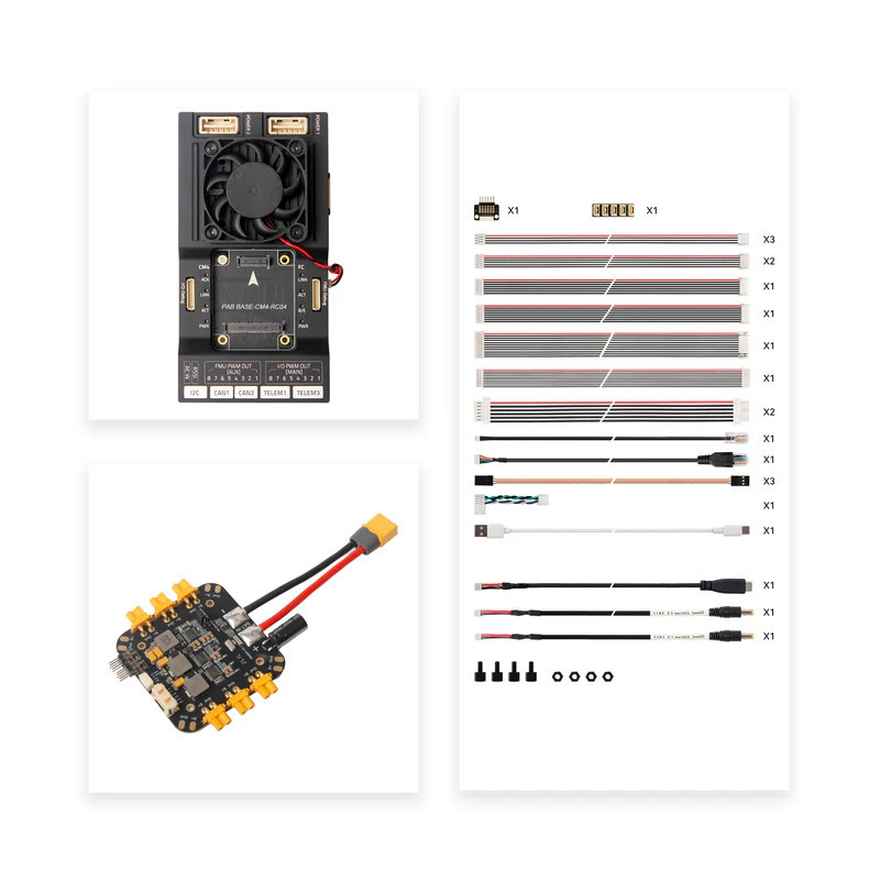 Płyta bazowa Holybro Pixhawk RPi CM4 Baseboard - do Pixhawk 5X/6X i Raspberry Pi CM4/CM5