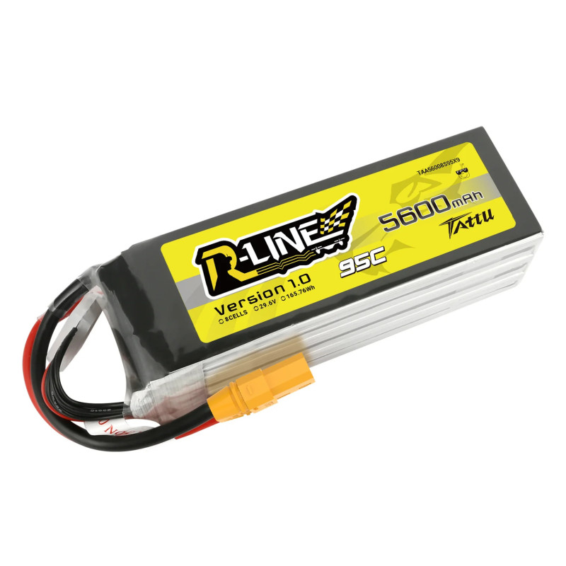 Akumulator LiPo Tattu R-Line 5600mAh 8S 95C | Avifly