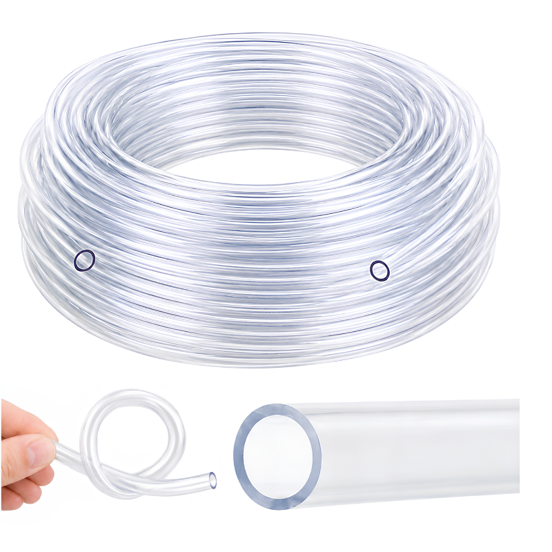 Wąż igielitowy PCV transparentny 1m - średnice 4-25mm Avifly
