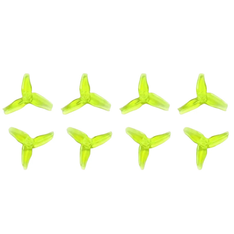 Flywoo GF 2023-3 1.5mm shaft 3-Blade Propellers Purple/Pink/Yellow/Grey 1/3set