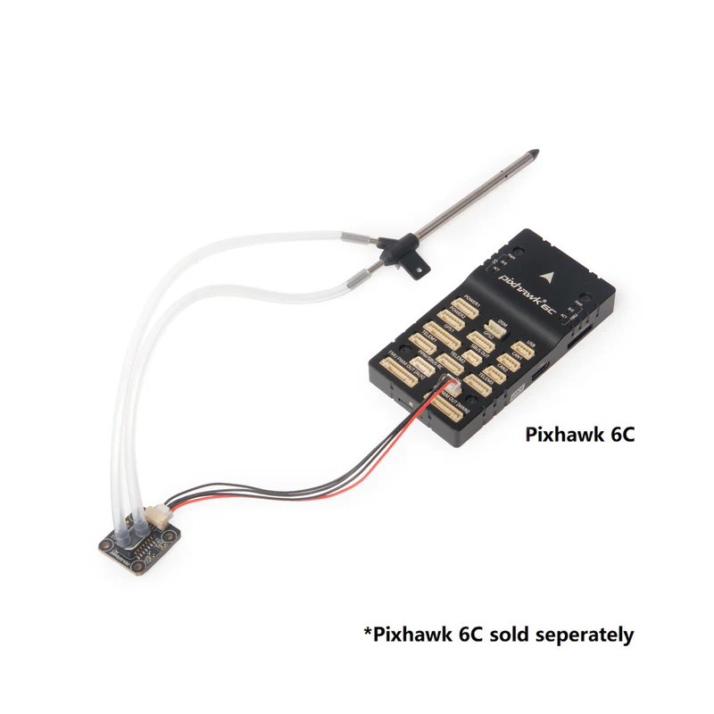 Czujnik Prędkości Powietrza Holybro MS5525DSO - Airspeed Sensor I2C, PT60, ArduPilot i PX4