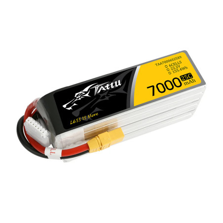 Akumulator LiPo Tattu 7000mAh 6S 25C | Avifly