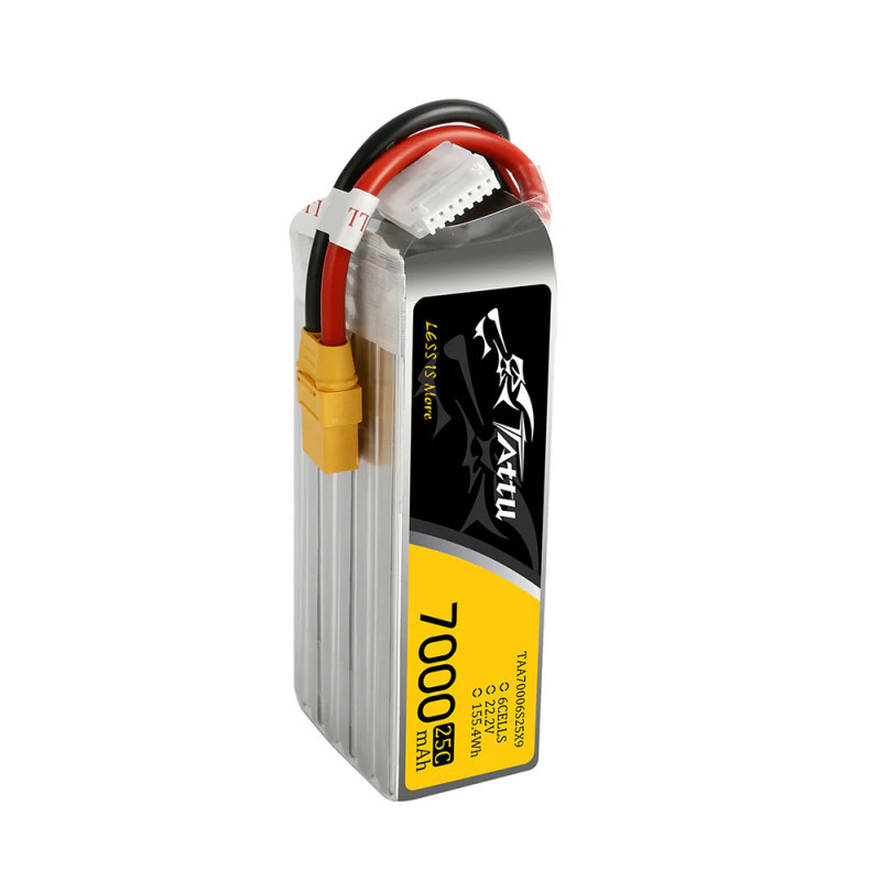 Akumulator LiPo Tattu 7000mAh 6S 22.2V 25C XT90 - pakiet do UAV i dużych multirotorów