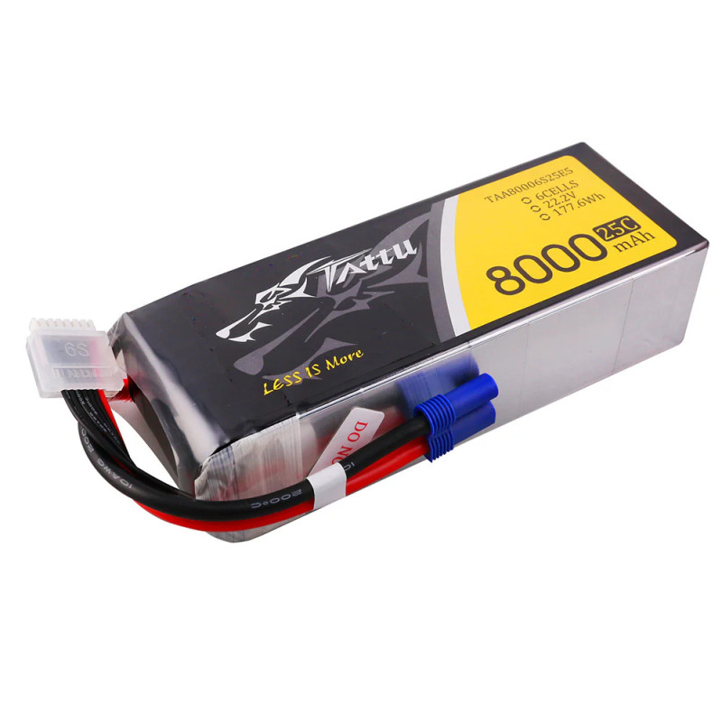 Akumulator LiPo Tattu 8000mAh 6S 25C | Avifly