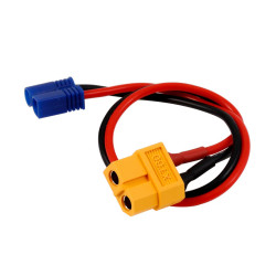 Adapter Gens ace XT60 Female do EC2 Male - przejściówka zasilania RC, 21 g