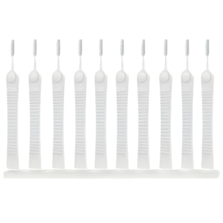 Szczotki do czyszczenia elektroniki Avifly - zestaw 10 szt., nylonowe włosie, 6 x 0,5 cm