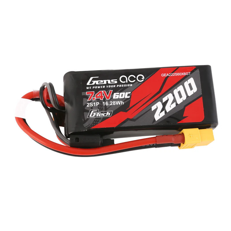 Akumulator LiPo Gens Ace 2200mAh 2S 60C | Avifly