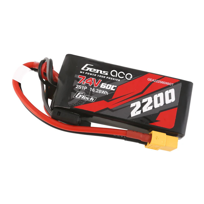 Akumulator LiPo Gens Ace 2200mAh 2S 60C | Avifly