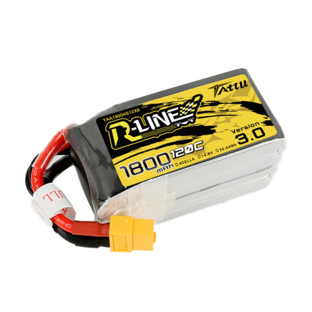 Akumulator LiPo Tattu R-Line 1800mAh 4S 120C | Avifly