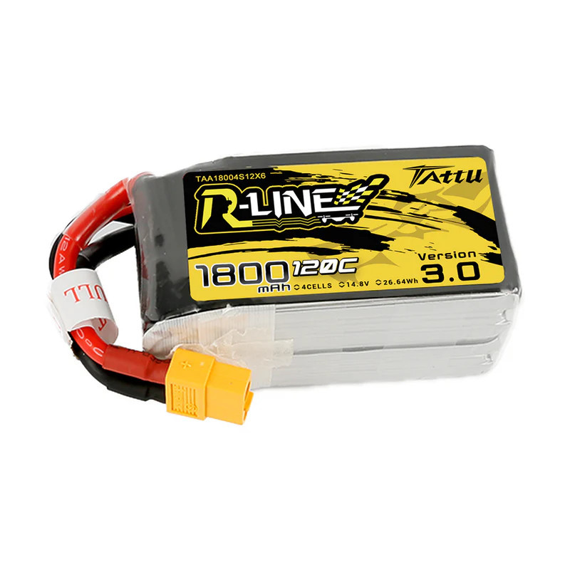 Akumulator LiPo Tattu R-Line 1800mAh 4S 120C | Avifly