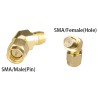 Adapter antenowy SMA RP-SMA 45 stopni | Avifly