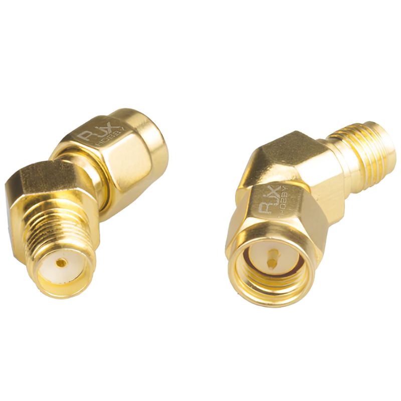 Adapter antenowy SMA RP-SMA 45 stopni | Avifly