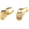 Adapter antenowy Avifly SMA male 45 stopni - kątowy adapter RF do FPV, warianty SMA female i RP-SMA female
