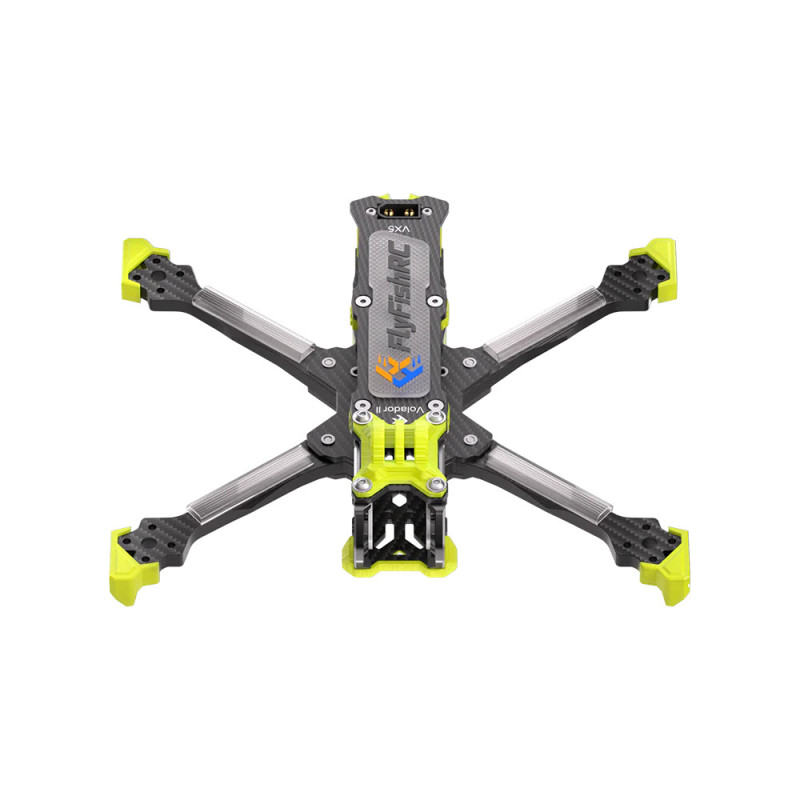 Rama FPV FlyFishRC Volador II VX5 O4 Pro - Freestyle 5 cali, T700, Yellow