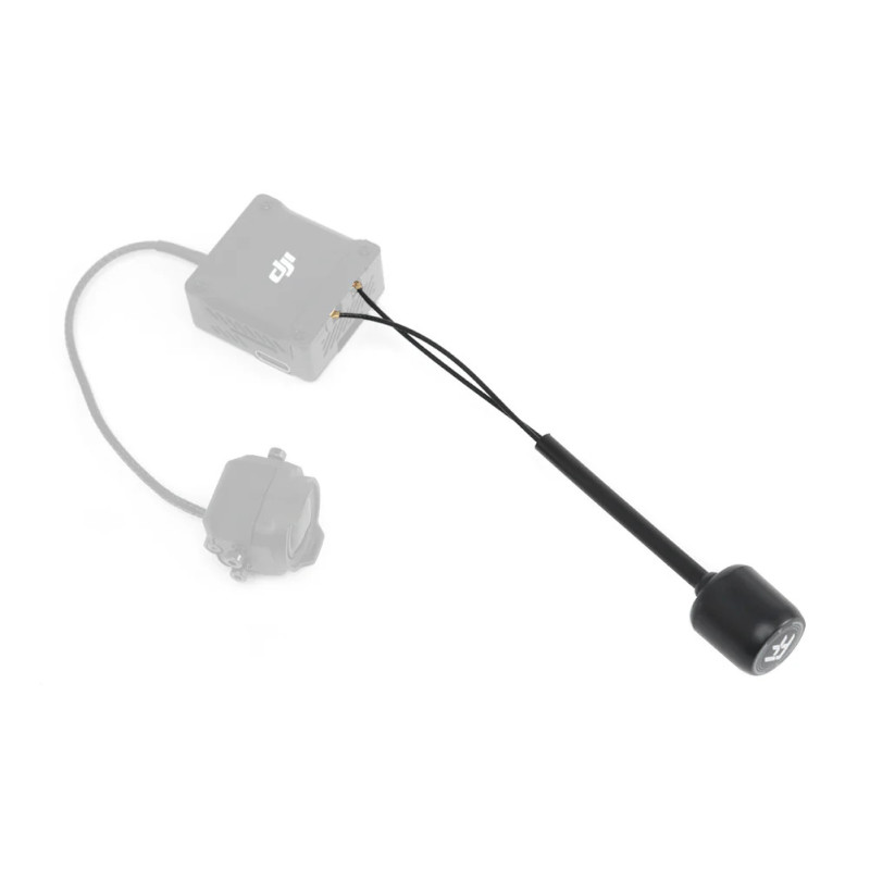 Antena FPV FlyFishRC Dual-Band 5.8GHz/2.4GHz UFL do DJI O3 - IPEX x2, 40/95/145mm