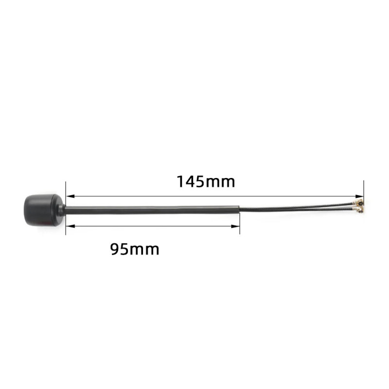 Antena FlyFishRC Dual-Band UFL DJI O3 | Avifly