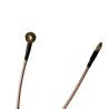 Pigtail antenowy Avifly 20cm - SMA Female Bulkhead kątowy do MMCX prosty