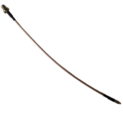 Pigtail antenowy Avifly 20 cm - SMA Female Bulkhead proste do MMCX prostego