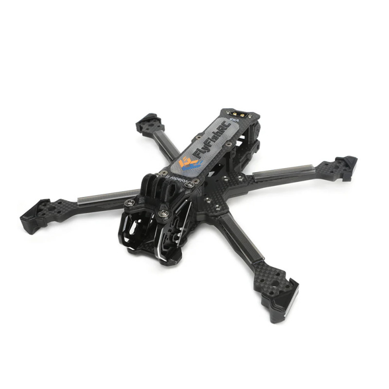 Rama FPV FlyFishRC Volador VX3 O4 Pro - Freestyle 3 cale, T700, Czarna