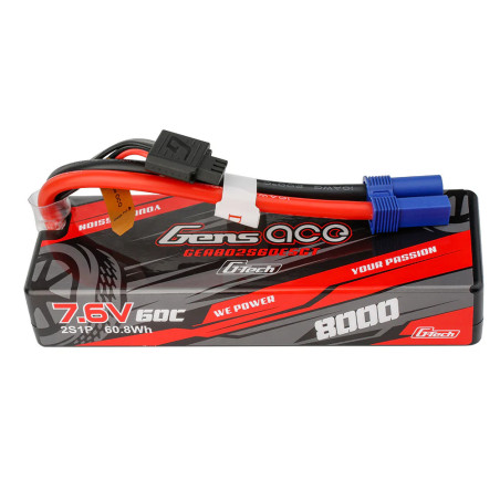 Akumulator LiHV Gens ace G-Tech 8000mAh 2S | Avifly