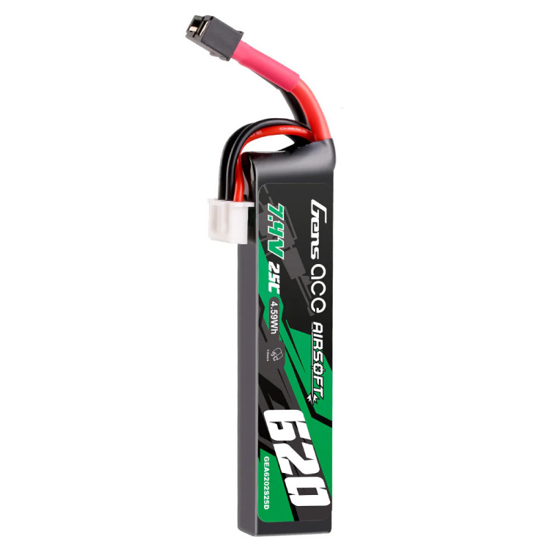 Akumulator LiPo Gens Ace 620mAh 2S 7.4V 25C | Avifly