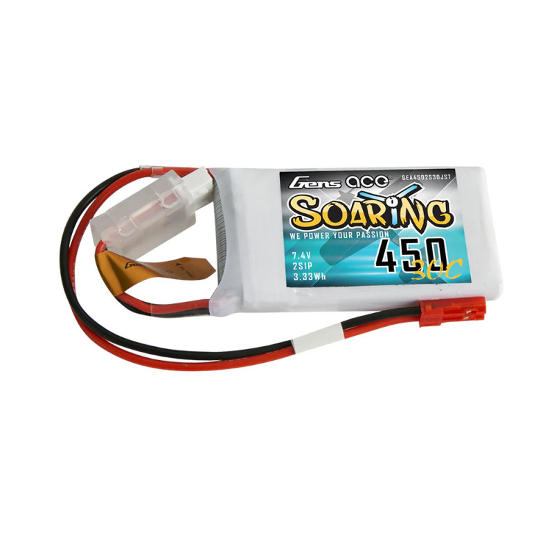 Akumulator LiPo Gens Ace Soaring 450mAh 2S | Avifly