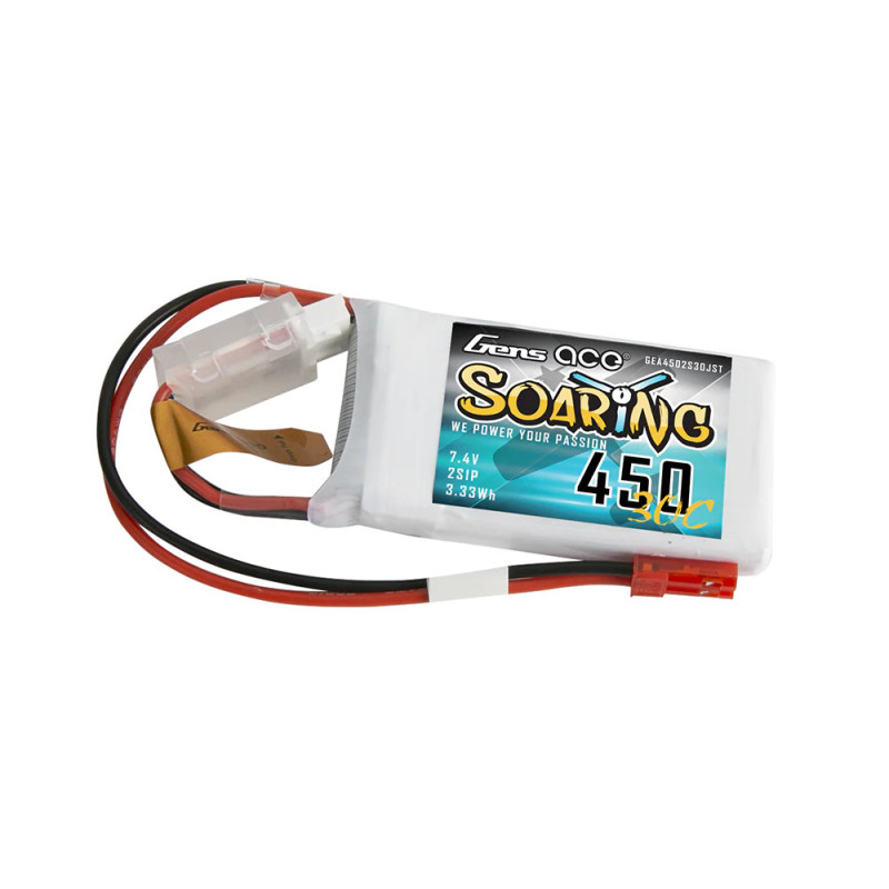 Akumulator LiPo Gens Ace Soaring 450mAh 2S | Avifly