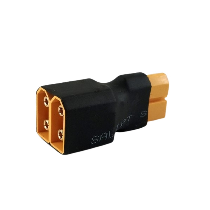 Adapter rozdzielacz AMASS XT60 - 1x wtyk do 2x gniazdo, połączenie równoległe