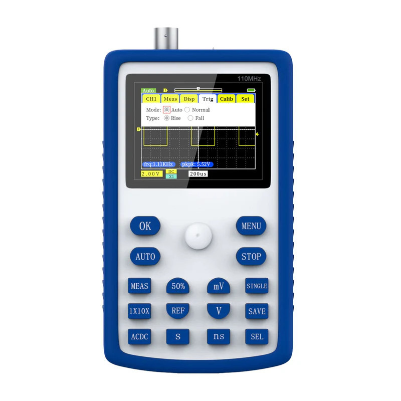 Oscyloskop cyfrowy FNIRSI 1C15 110MHz 500MS/s | Avifly
