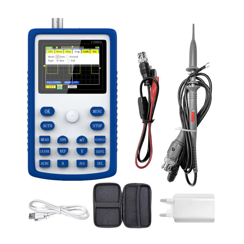 Oscyloskop cyfrowy FNIRSI 1C15 110MHz 500MS/s | Avifly