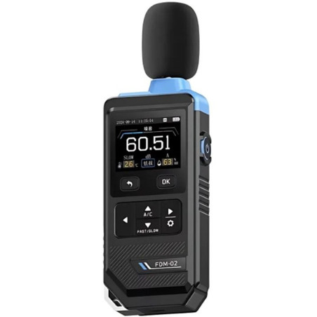 Miernik dźwięku FNIRSI FDM-02 sonometr 30-130 dB | Avifly