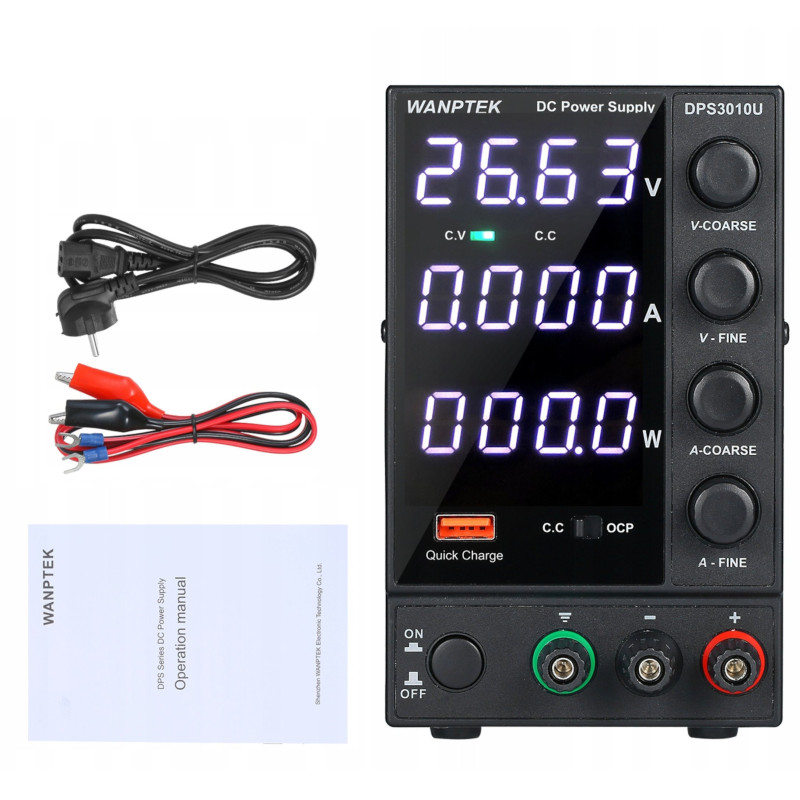 Zasilacz WANPTEK DPS3010U 30V 10A 300W | Avifly