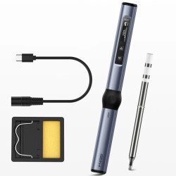 Lutownica FNIRSI HS-01 96W USB-C niebieska | Avifly